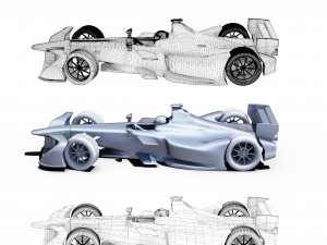 formula 2018 3D Model