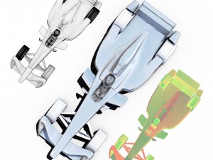 formula 2018 3D Model