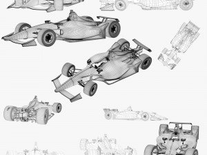 racing car 2019 3Dモデル