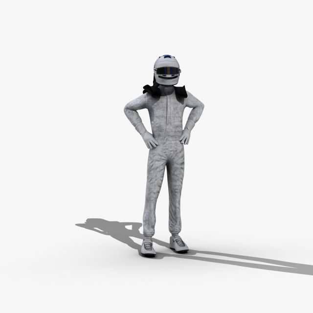 driver v2 3D Model .c4d .max .obj .3ds .fbx .stl .blend 