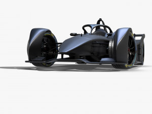 formula e srt01e 2020 3D-Modell