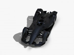 formula e srt01e 2020 3D Model