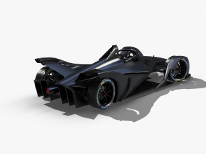 formula e srt01e 2020 3D-Modell