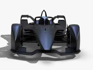 formula e srt01e 2020 3D Model