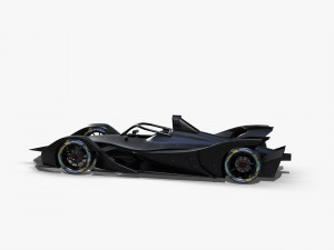 formula e srt01e 2020 3D-Modell