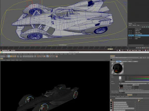 formula e srt01e 2020 3D Model