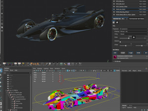 formula e srt01e 2020 3D-Modell