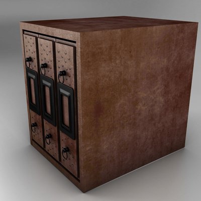 archivador shelf 3Dモデル .c4d .max .obj .3ds .fbx .stl .blend 