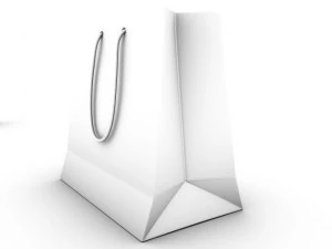 sacchetto di carta Modello 3D