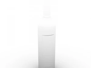 butelka wina Model 3D