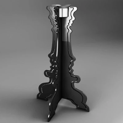 candelabrum 3D Model .c4d .max .obj .3ds .fbx .stl .blend 