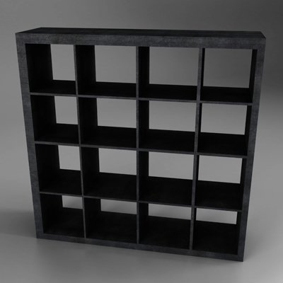 shelf 3D Model .c4d .max .obj .3ds .fbx .stl .blend 