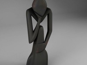 thinker 3D Модель