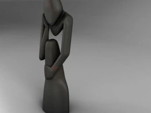 thinker 3D Model