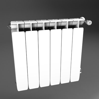 radiator 3Dモデル .c4d .max .obj .3ds .fbx .stl .blend