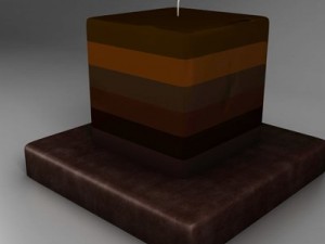 candle Model 3D