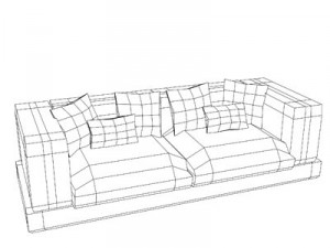 sofa Model 3D