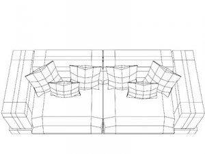 sofa Model 3D