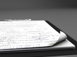 note folder Modelo 3D