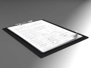 note folder 3D Model