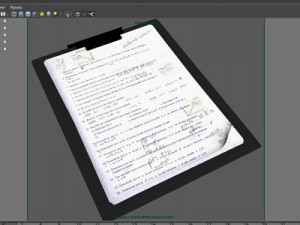 note folder Modelo 3D