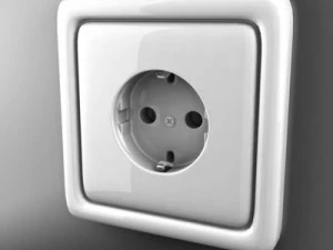 electric outlet 3D Model