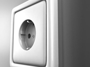 electric outlet Modello 3D