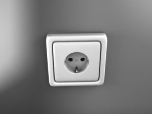 electric outlet Modello 3D