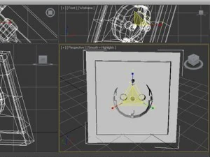 electric outlet 3D Model