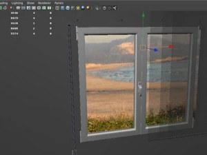 janela Modelo 3D
