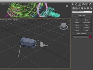 car key 3D 模型