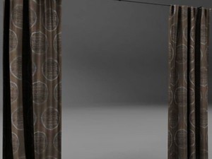 cortinas 3D 模型
