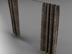 cortinas 3D 模型