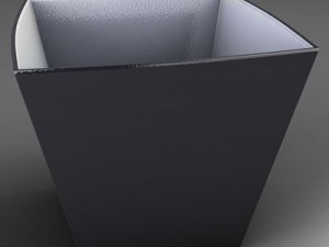 papelera Modelo 3D
