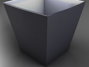 papelera Modelo 3D