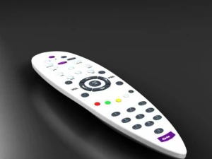 원격 제어 3D 모델