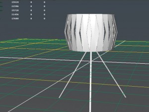 vanity lamp Model 3D