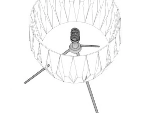 lampada di vanit&agrave; Modello 3D