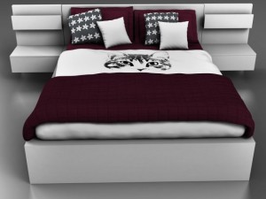 bed 3Dモデル