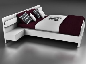 bed Model 3D