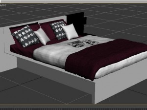bed Model 3D