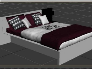 bed 3D Model