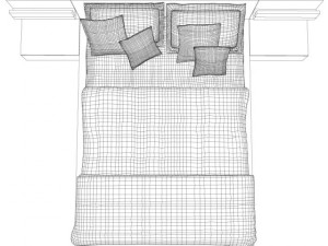 bed Model 3D