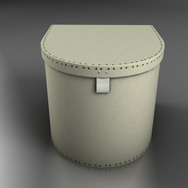box 3Dモデル .c4d .max .obj .3ds .fbx .stl .blend 