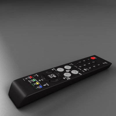 tft remote control 3D Модель .c4d .max .obj .3ds .fbx .stl .blend 