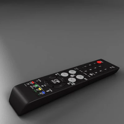 tft remote control 3D Model .c4d .max .obj .3ds .fbx .stl .blend 