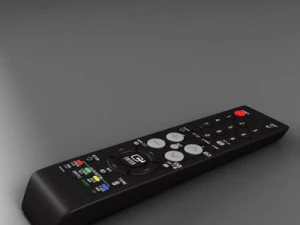 TFT 원격 제어 3D 모델