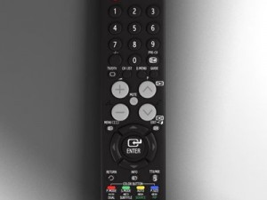 tft remote control 3D Модель