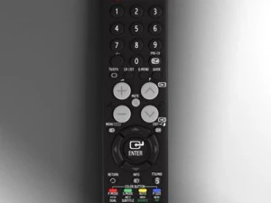 tft remote control 3D Model