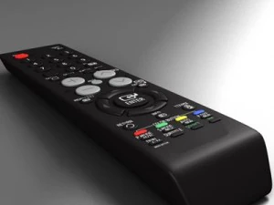 tft remote control 3D Model
